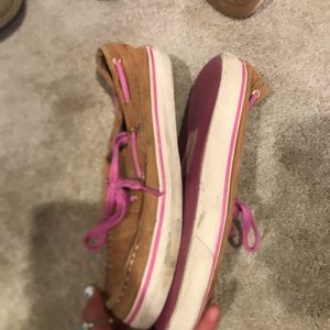 link and brown corduroy sperry